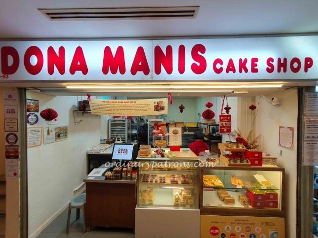 Dona Manis Cake Shop In Katong Shopping Centre