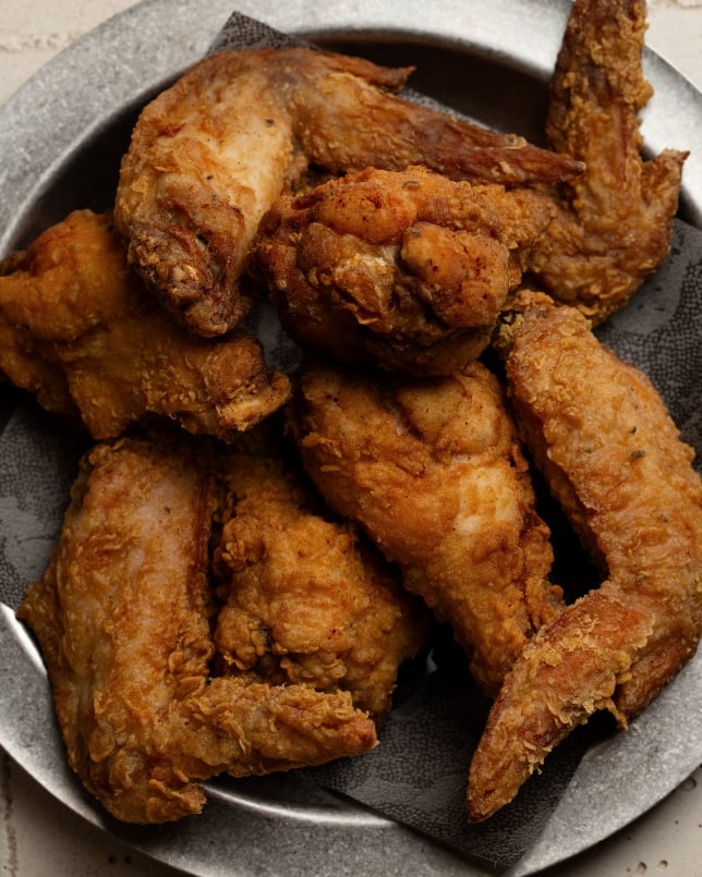 Fried chicken - cacciatore sauce (1)