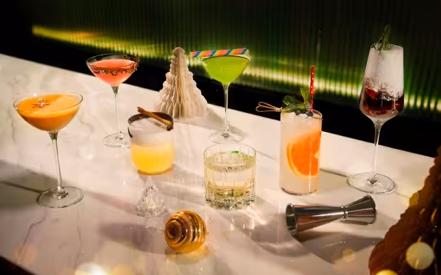 Hilton Singapore Orchard - Ginger.Lily Bar - Festive Cocktails