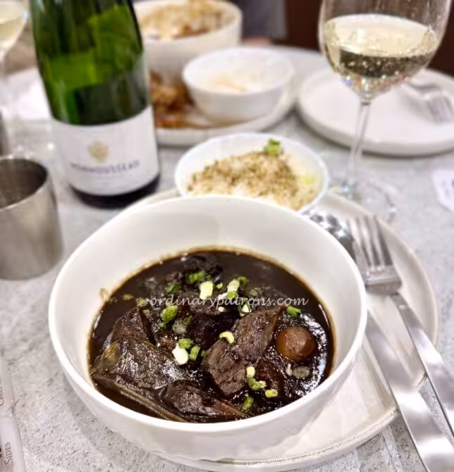 Keong Saik Bakery Chip Bee Gardens Dinner Japanese Wagyu Beef Buah Keluak 