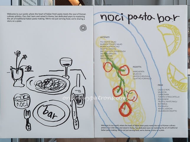 Story of Noci Pasta Bar