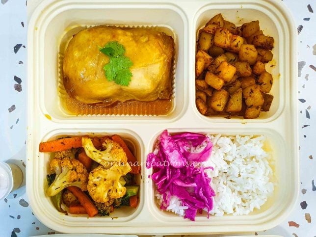 PaperBakes Craft Meal Bento with boneless chicken thigh ($11.80) 