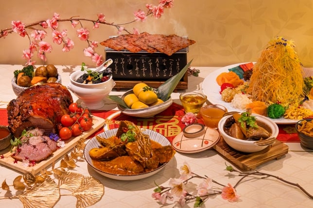 CNY Atrium Restaurant Buffet Spread 2026