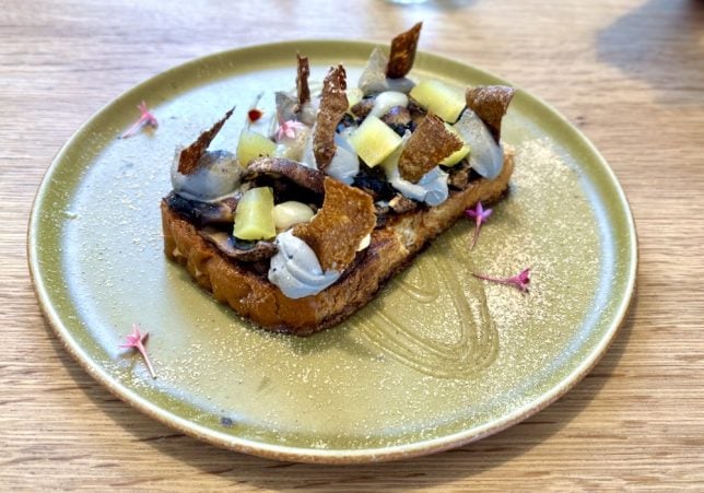 Brunch at Holland Village - portobello toast