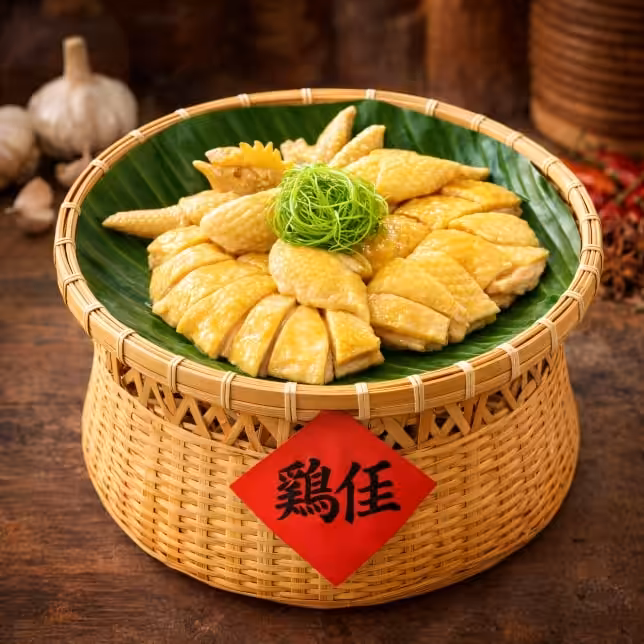 Hainan Kampung Chicken - 海南甘榜鸡