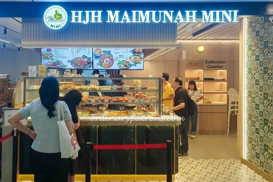 New Hjh Maimunah Mini in SingPost Centre - Affordable Nasi Padang