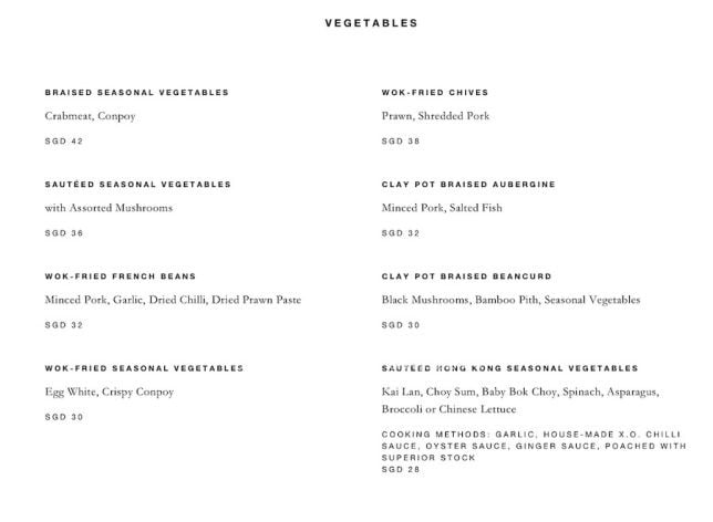 iang Nan Chun Four Seasons Chinese Restaurant Menu