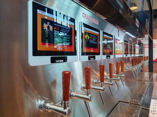JUMBOREE craft beer on tap