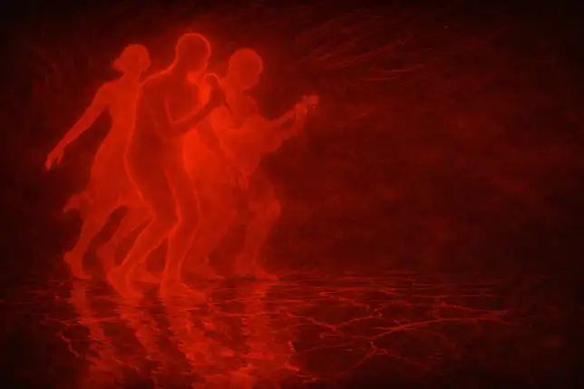 Reflections in Red