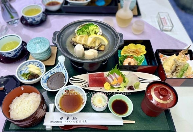 Special Dining Room Nihonbashi Mitsukoshi tempura