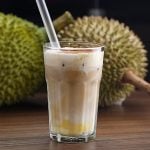 Durian Latte at Harvest Union Market