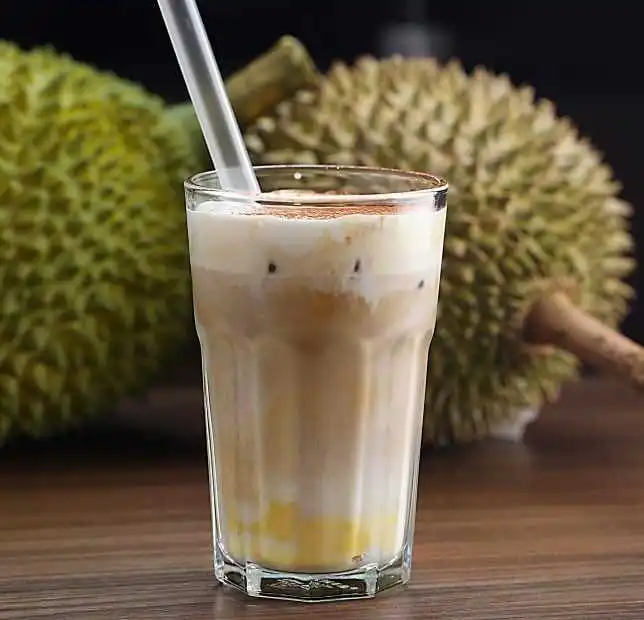 Durian Latte at Harvest Union Market