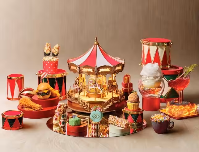 New Menus in March - carnival-themed afternoon tea begins at 1864