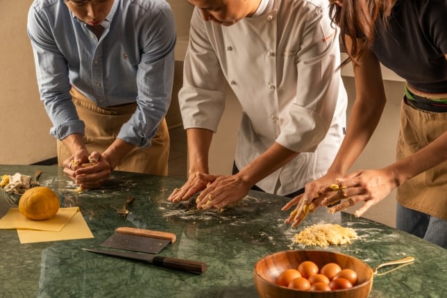 Bottega di Carna VDAY Pasta Making