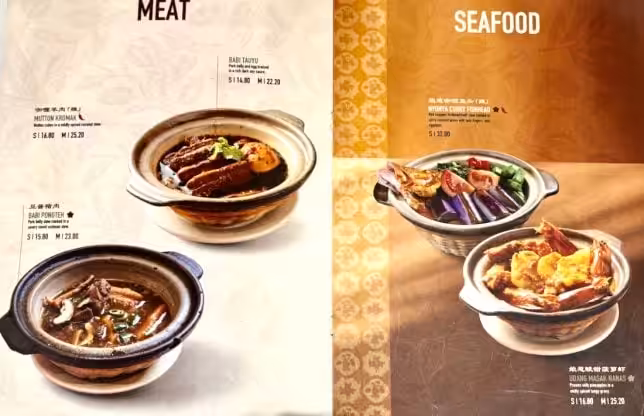 New IVINS Restaurant menu