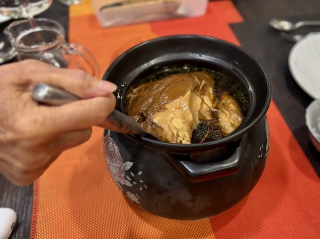 Liu Fu Si Fang Cai Private Dining chicken soup