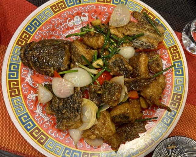 Liu Fu Si Fang Cai Private Dining soon hock fish