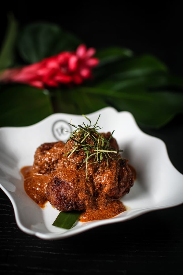 Violet Oon - Meatless Meatballs Rendang