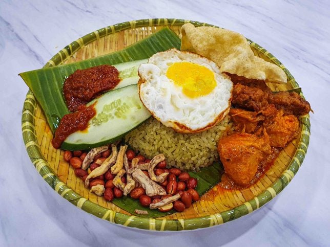 Pang Pang Kopi Vegetarian Nasi Lemak