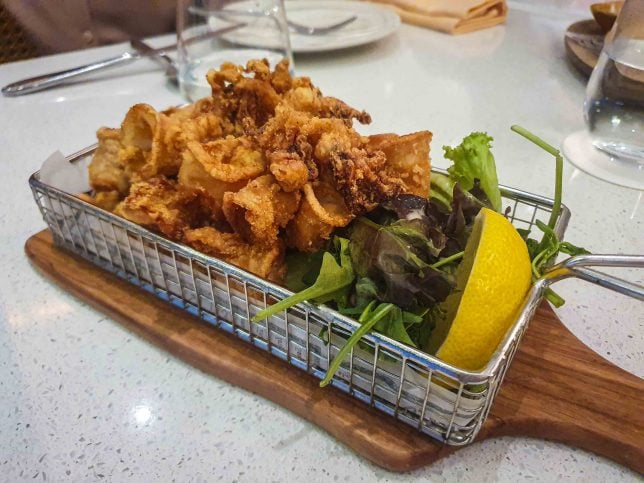 Calamari Fritti at Prego