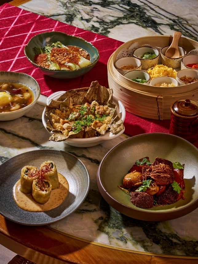 Vegetarian Set at Po Restaurant