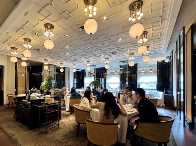 Ya Ge Taipei Michelin Star Chinese Restaurant in Mandarin Oriental Hotel
