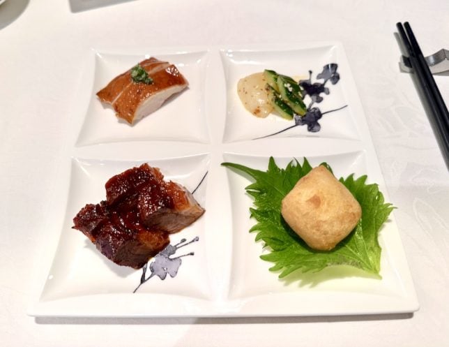 Ya Ge Taipei dim sum lunch menu