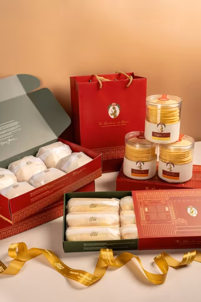 Café Mary Grace Gifting - Ensaymadas, Cheese Rolls and Lengua Thins