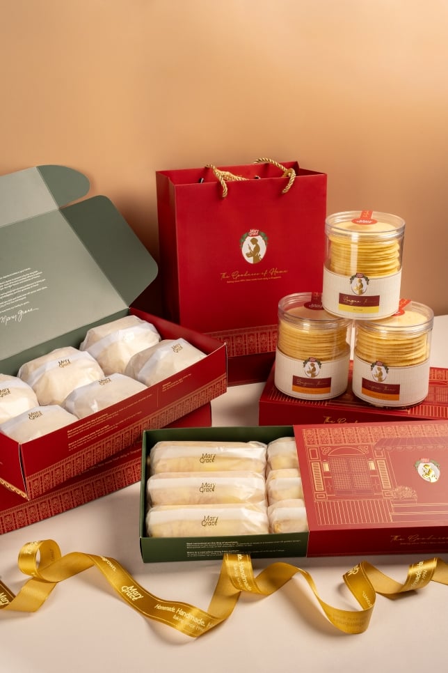 Cafรฉ Mary Grace Gifting - Ensaymadas, Cheese Rolls and Lengua Thins