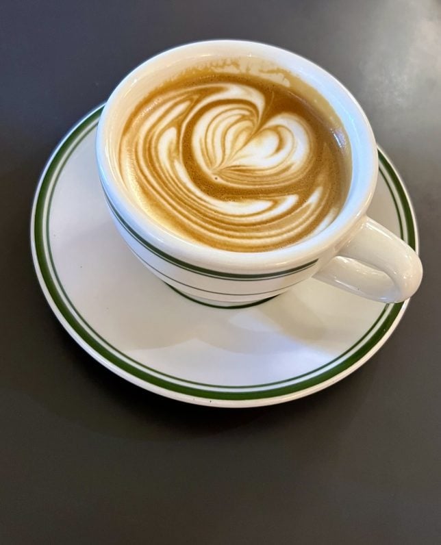 Cappuccino at Coffee Dumbo Taipei