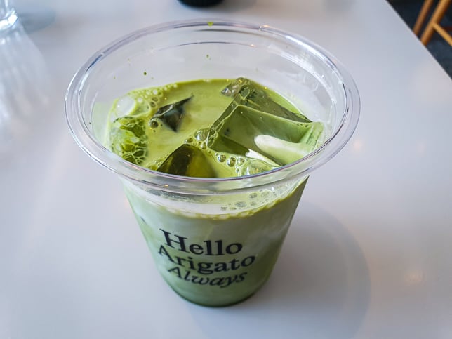 Hello Arigato Tiong Bahru Matcha Latte