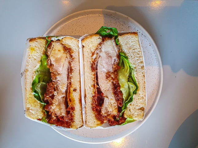 Yuzu Honey Chicken Sando 