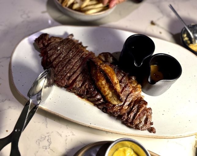 Meadesmoore Steakhouse steak