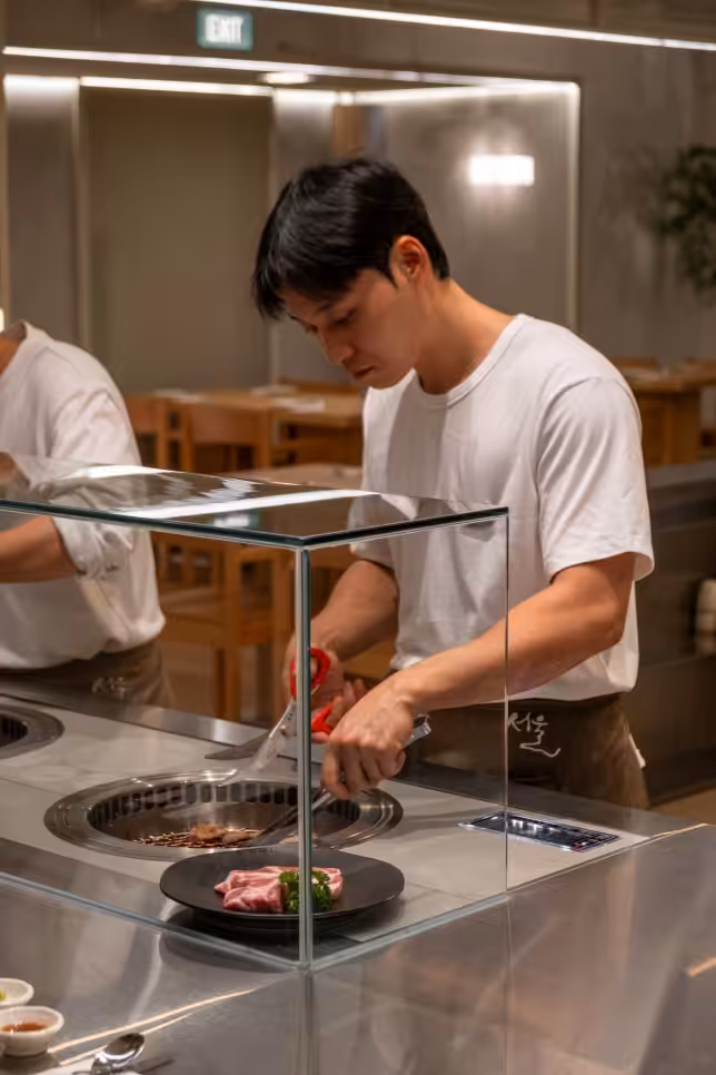 Seoul & So - Grilling Process