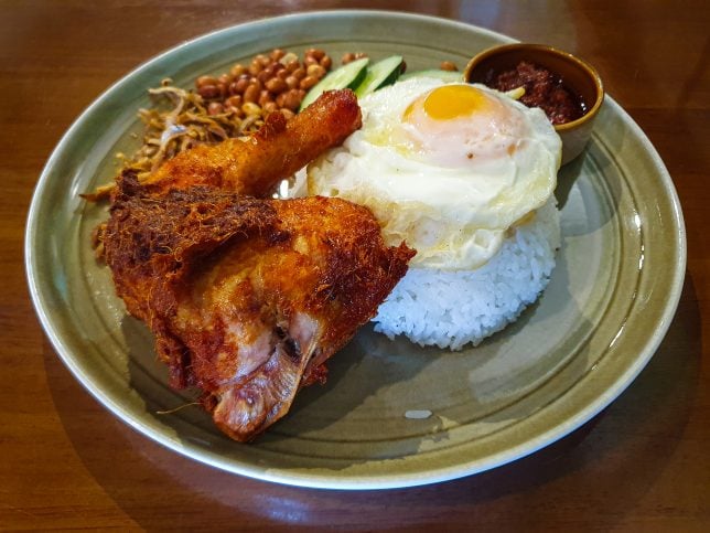  Ayam Berempah Leg Nasi Lemak 