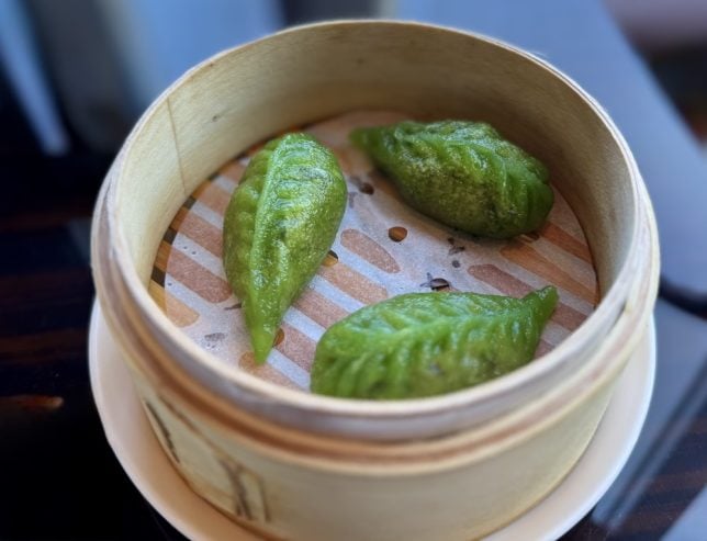 steamed dim sum at YEN Chinese Restaurant