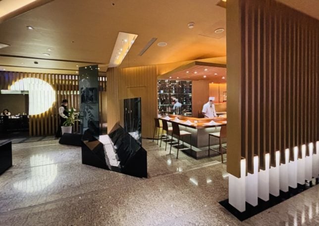 Tempura Lunch at Yamazato Okura Taipei 