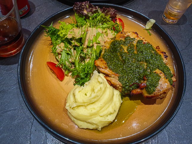 Leisure Park Kallang Chef's Playgroung - Pesto Chicken
