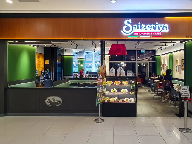 Saizeriya Restaurant at Leisure Park Kallang