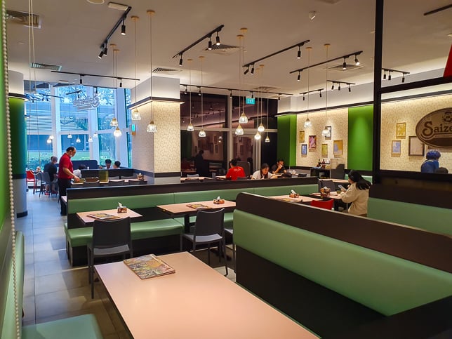 Saizeriya Restaurant at Leisure Park Kallang