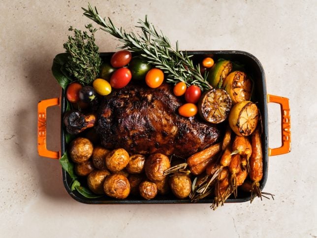 8-Hour Slow-Roasted Lamb Shoulder - Australian Harvest Dinner Buffet at Town Restaurant