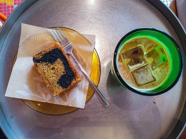 Cata Caje and Iced Coffee