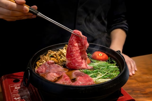 Fat Cow Sukiyaki Set Lunch - Credit Fat Cow