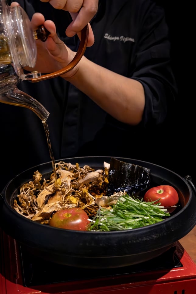 Fat Cow Sukiyaki Set Lunch - Credit Fat Cow