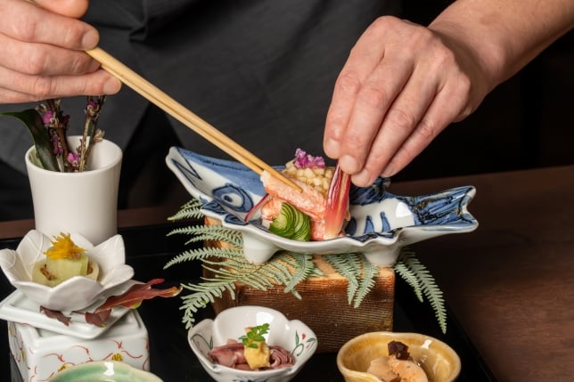 Jiin Omakase Monaka - Credit Jiin Omakase