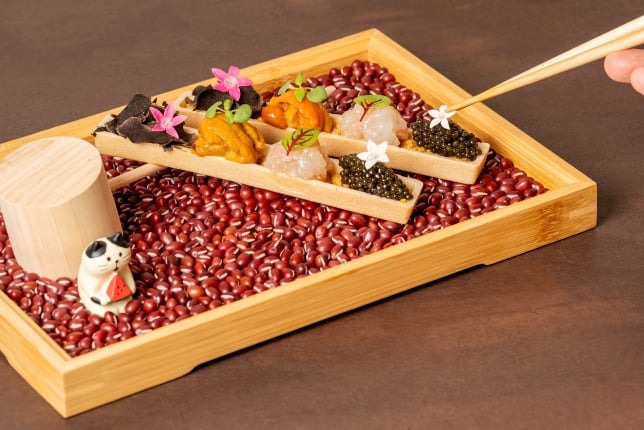 Jiin Omakase Appetiser Kegani - Credit Jiin Omakase
