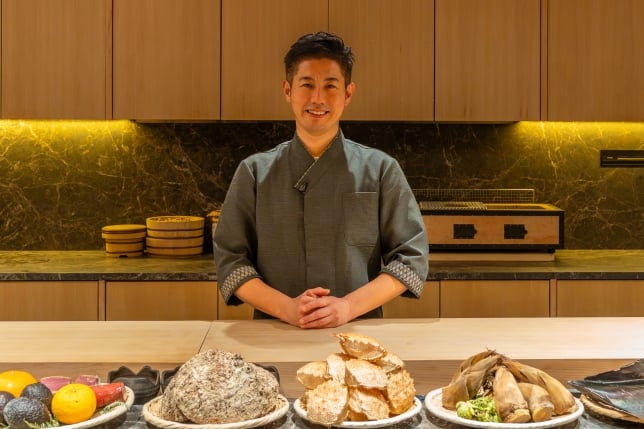 Jiin Omakase Head Chef Sakamoto Mitsutaka -Credit Jiin Omakase