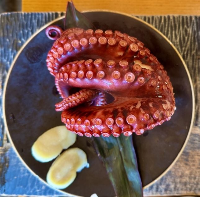 Jungdamun Bossam Bukchon restaurant Seoul octopus