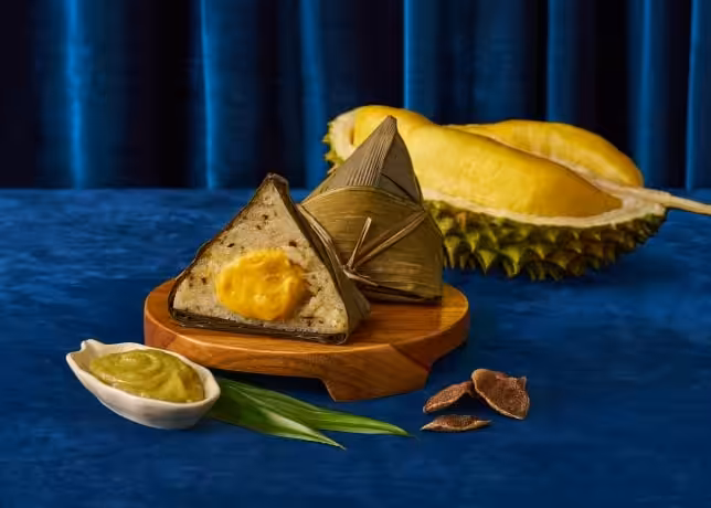 Man Fu Yuan - Dragon Boat Festival 2026 - Fragrant Durian Paste with Dried Orange Peeled Glutinous Rice Dumpling
