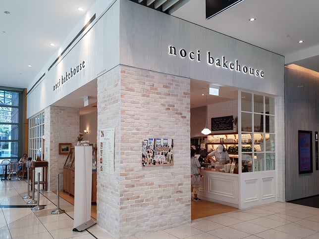 Noci Bakehouse bakery-café in Suntec City Mall